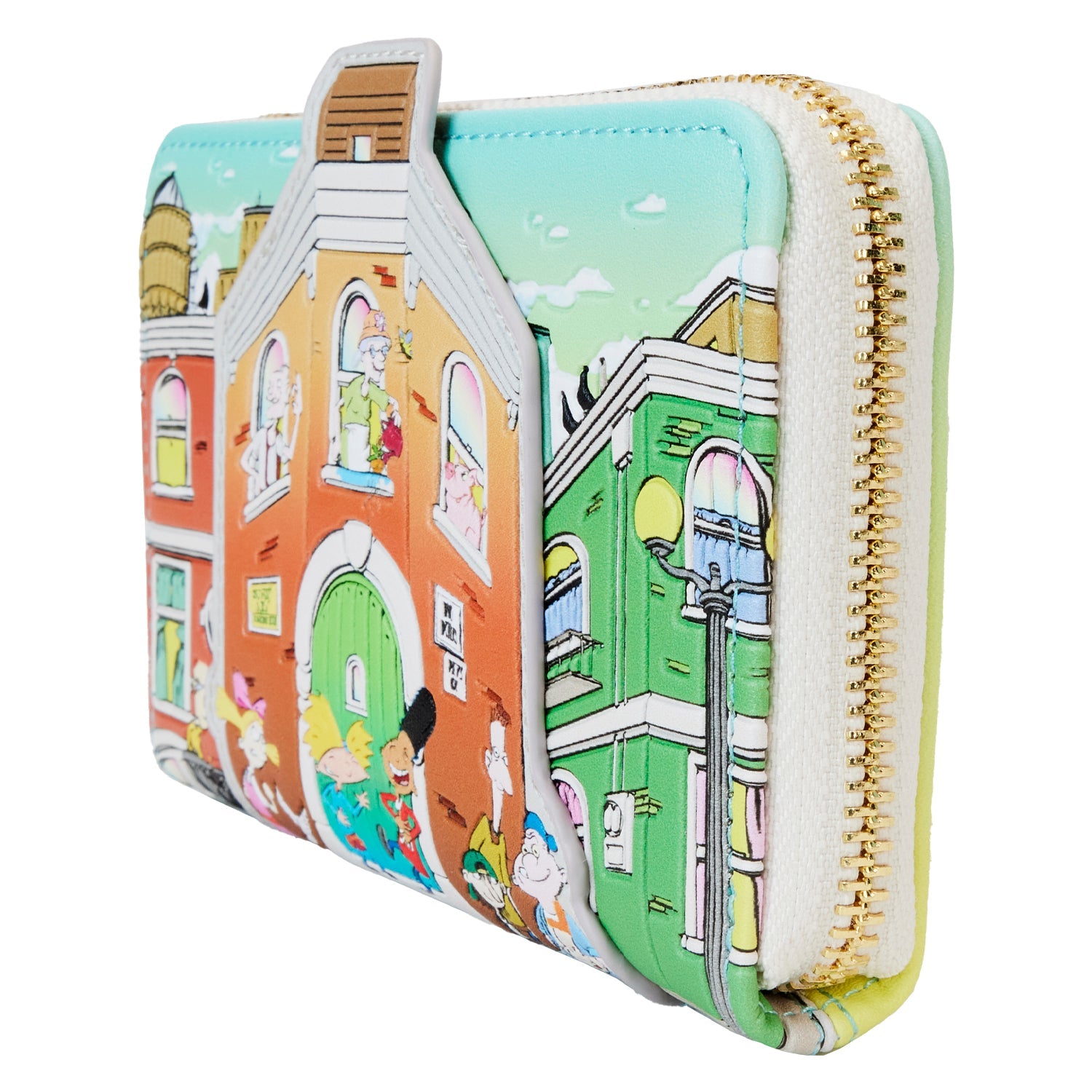 Loungefly x Nickelodeon Hey Arnold Zip Around Wallet - GeekCore