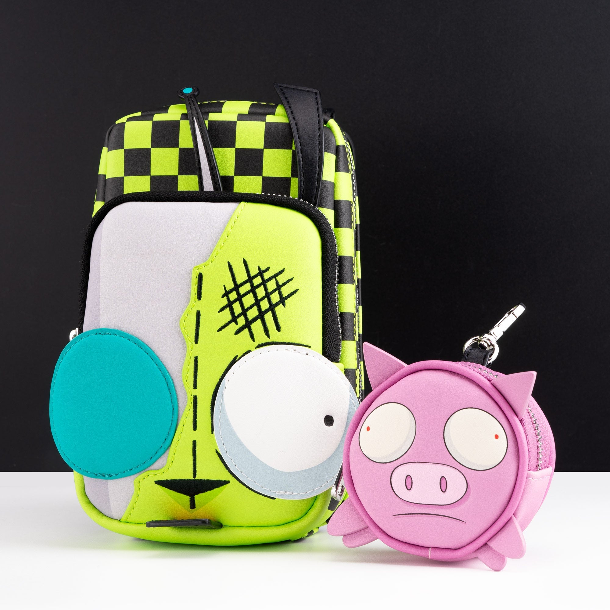 Loungefly x Nickelodeon Invader Zim Gir Cellphone Crossbody Bag - GeekCore
