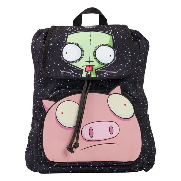 Loungefly x Nickelodeon Invader Zim Gir & Pig BTS Nylon Backpack – GeekCore