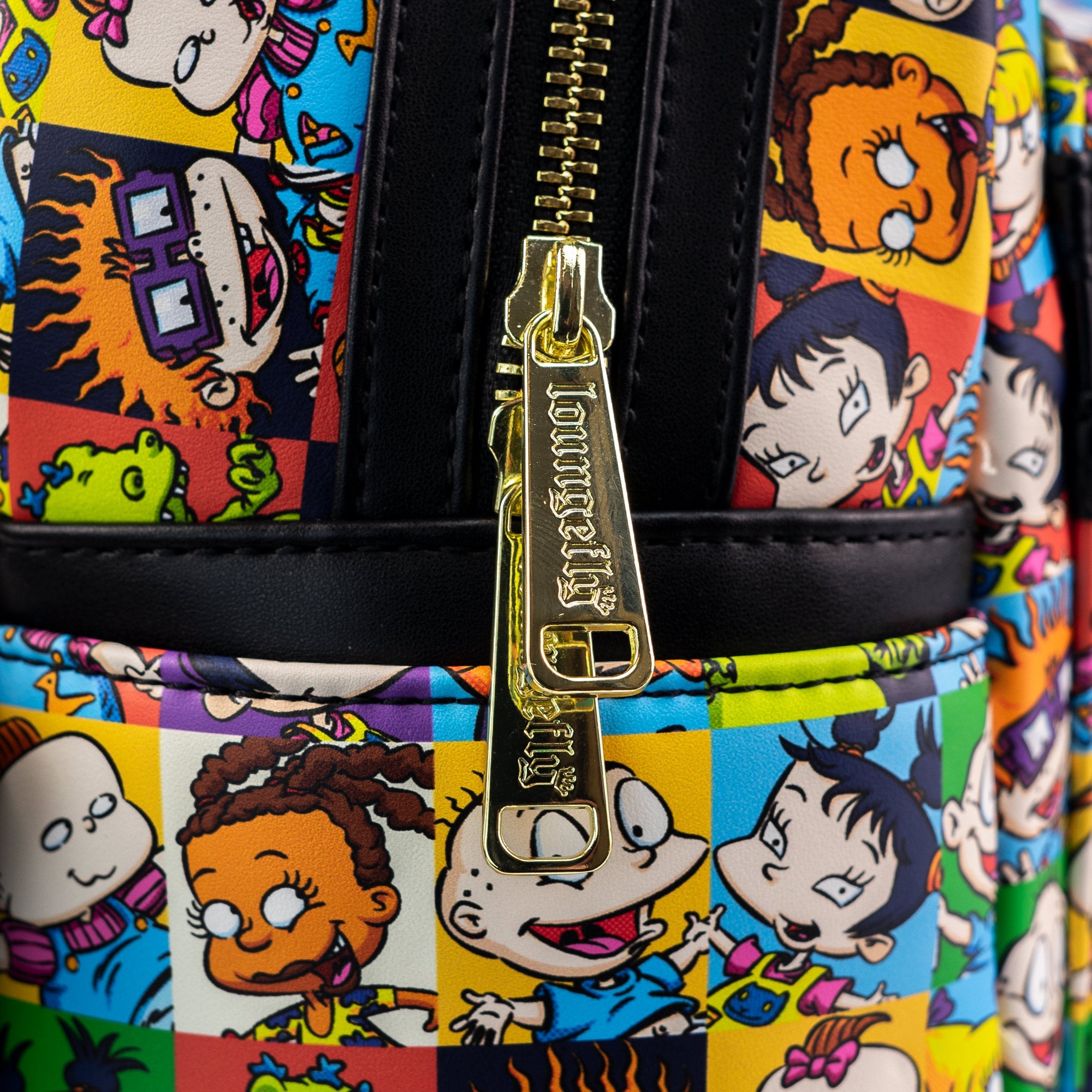 Backpack Bag Rugrats Loungefly x Nickelodeon Rugrats Character Tile Print Mini Backpack ...