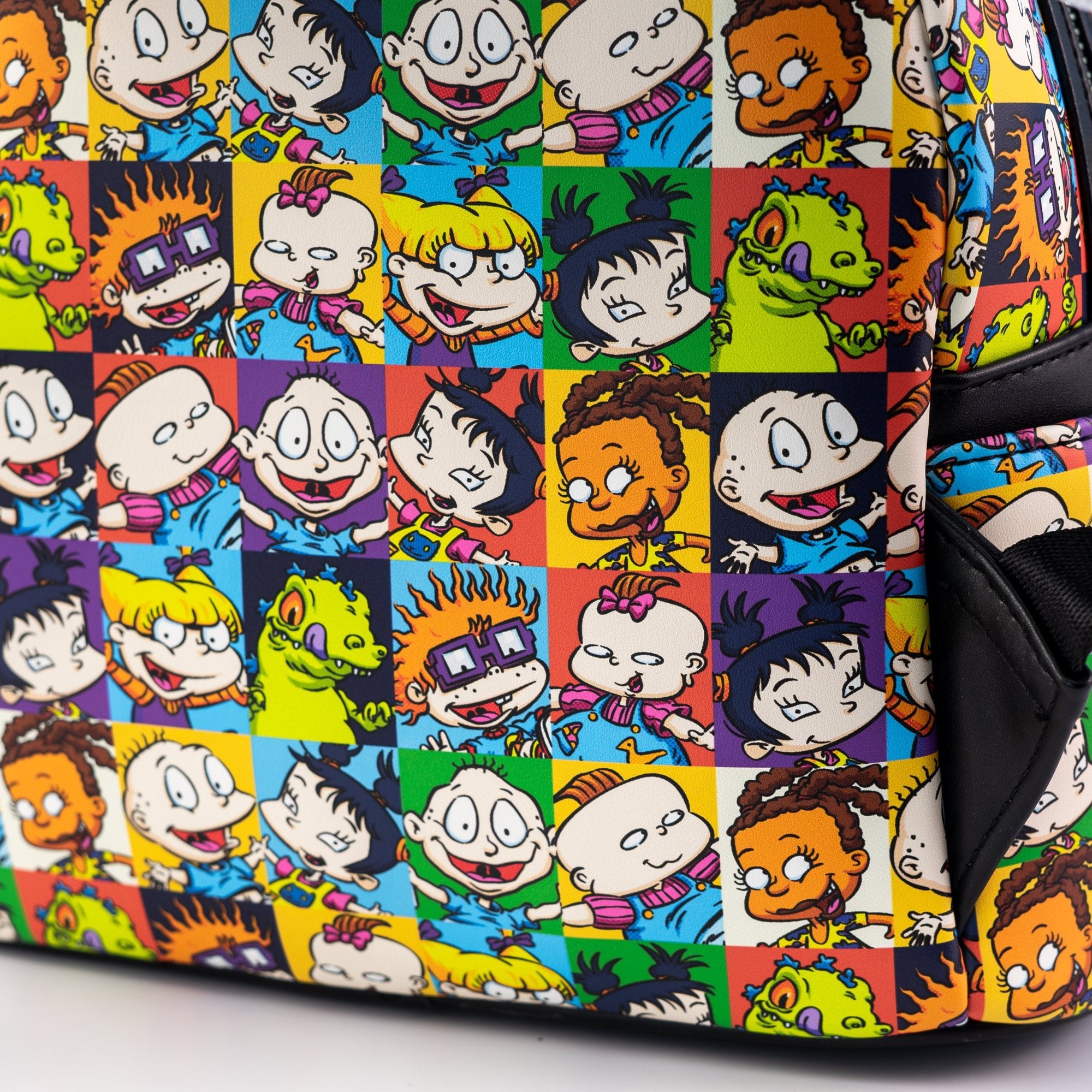 Backpack Bag Rugrats Loungefly x Nickelodeon Rugrats Character Tile Print Mini Backpack ...