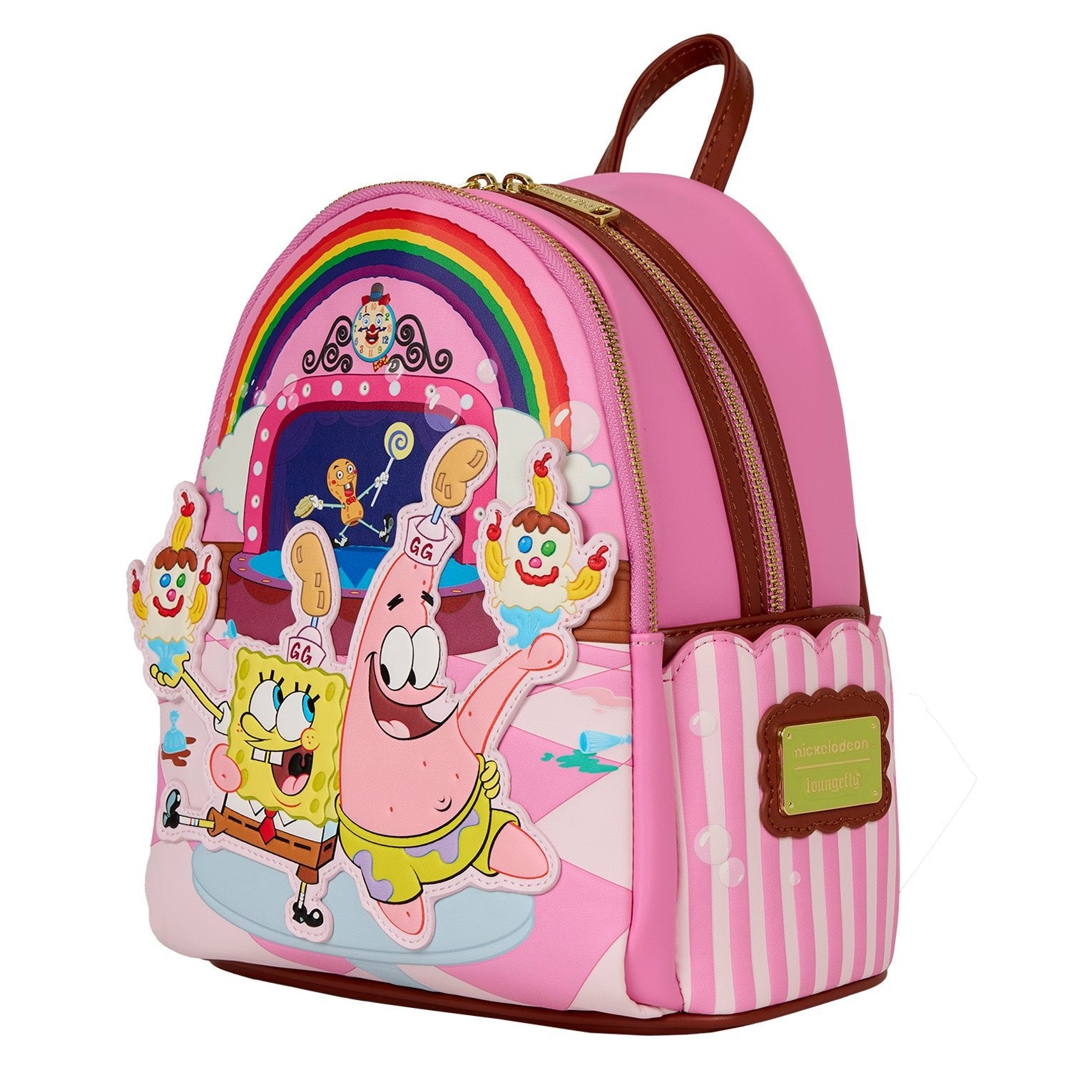 Loungefly x Nickelodeon Spongebob Goofy Goobers Mini Backpack - GeekCore