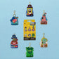 Loungefly x Nickelodeon Spongebob Squarepants Mystery Mini Backpack Bag Charms - GeekCore