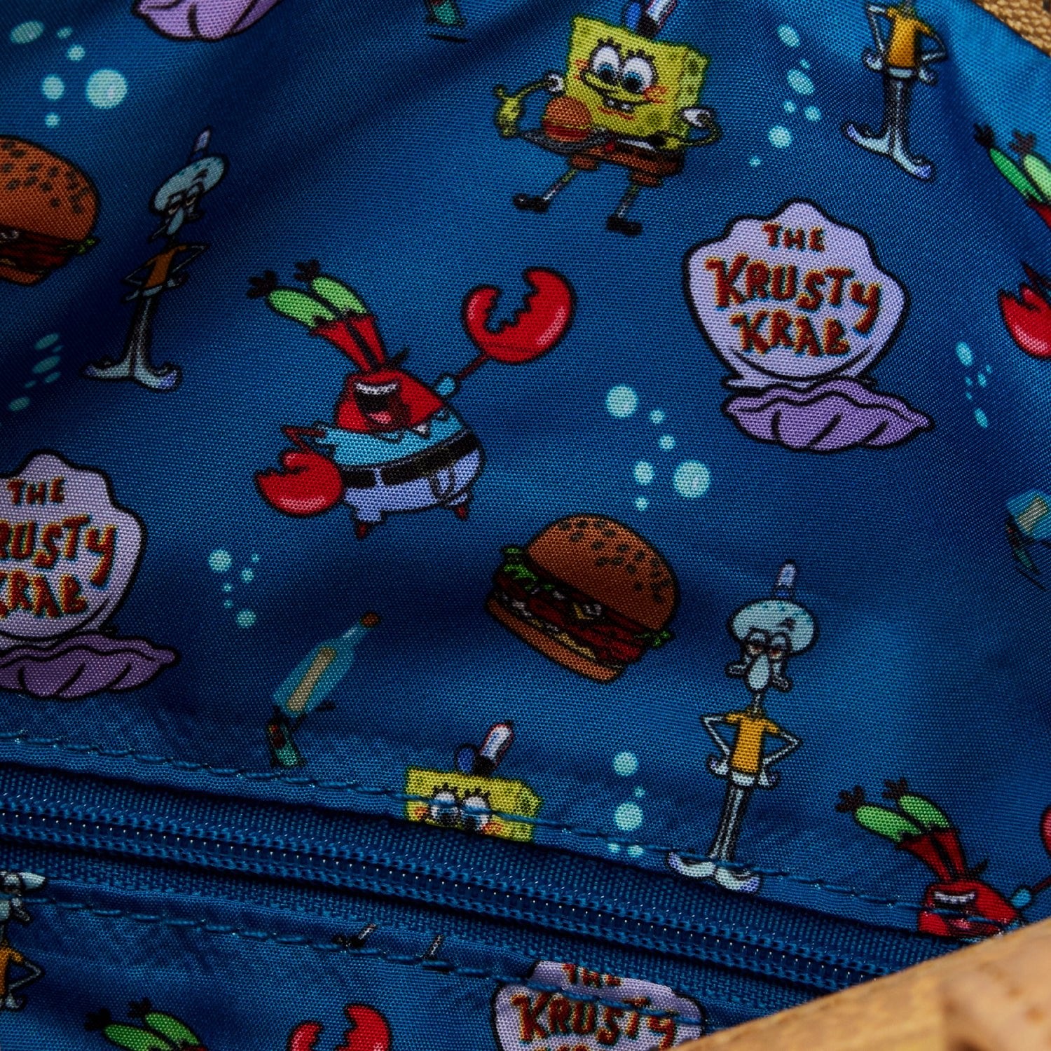 Loungefly x Nickelodeon SpongeBob SquarePants The Krusty Krab Figural Crossbody Bag - GeekCore