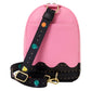 Loungefly x Pac - Man Pinky Ghost Sling Crossbody Bag - GeekCore