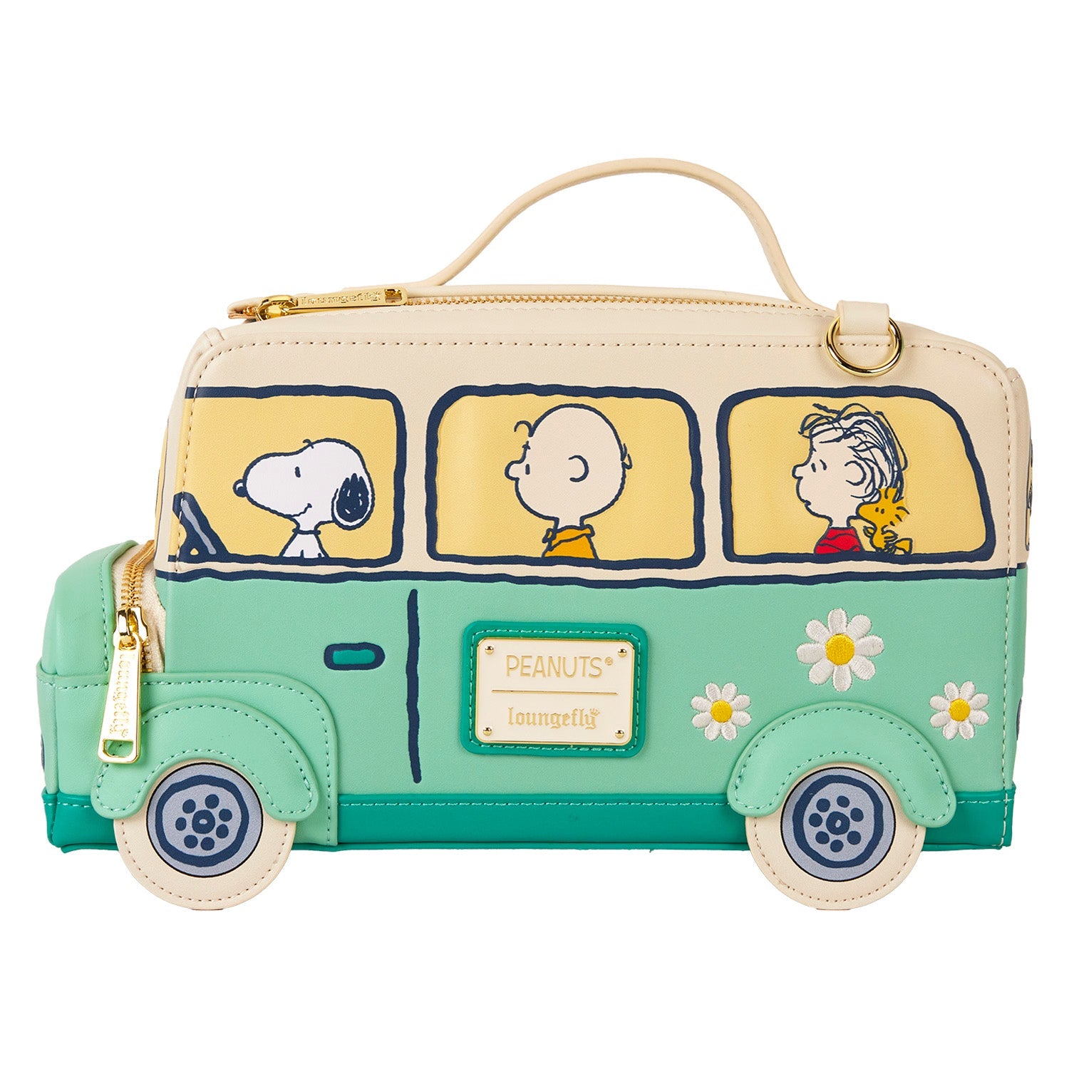 Loungefly x Peanuts Road Trip Bus Crossbody Bag - GeekCore