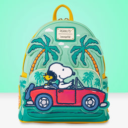 Loungefly x Peanuts Snoopy Road Trip Mini Backpack - GeekCore