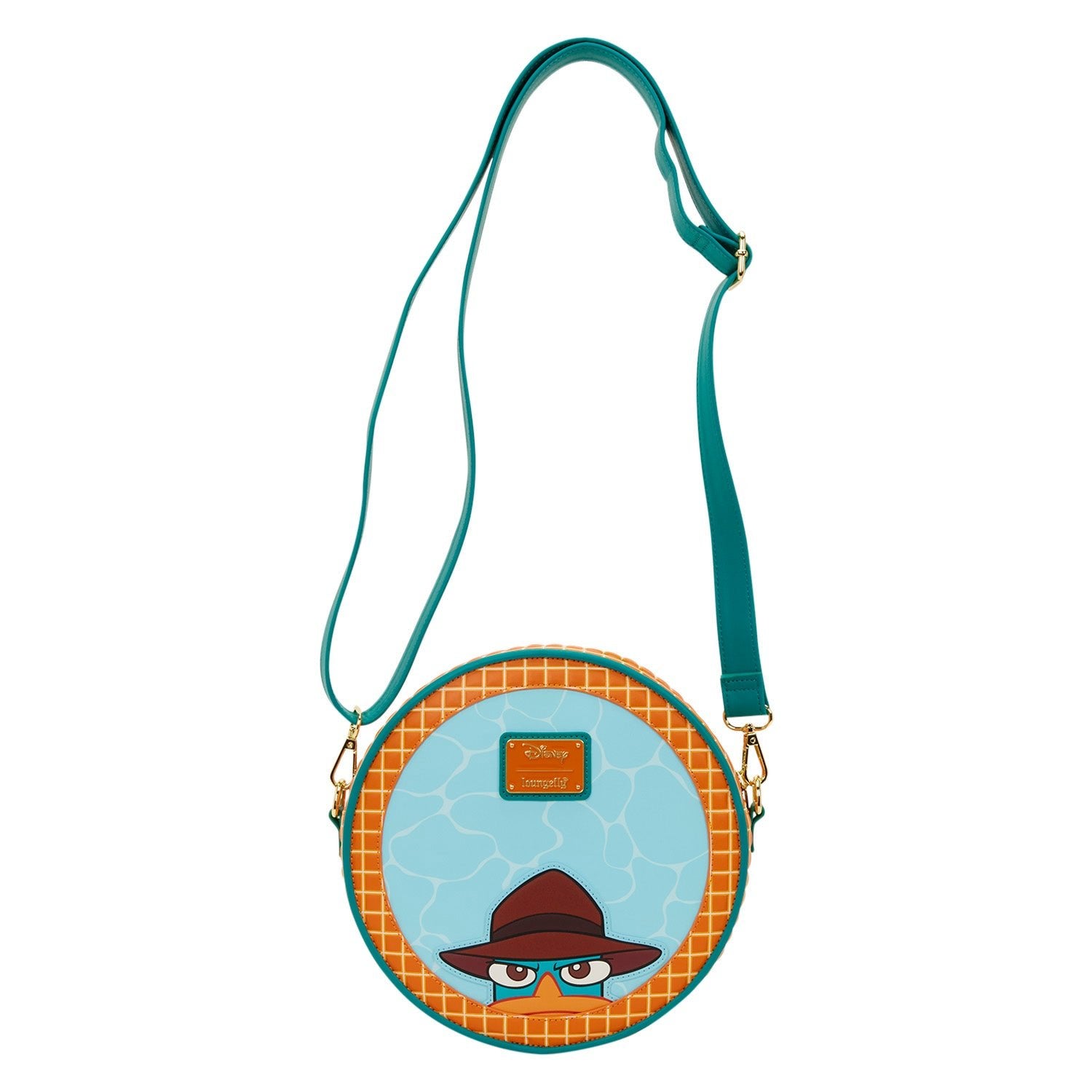 Loungefly x Phineas & Ferb Perry The Platypus Pool Crossbody Bag - GeekCore