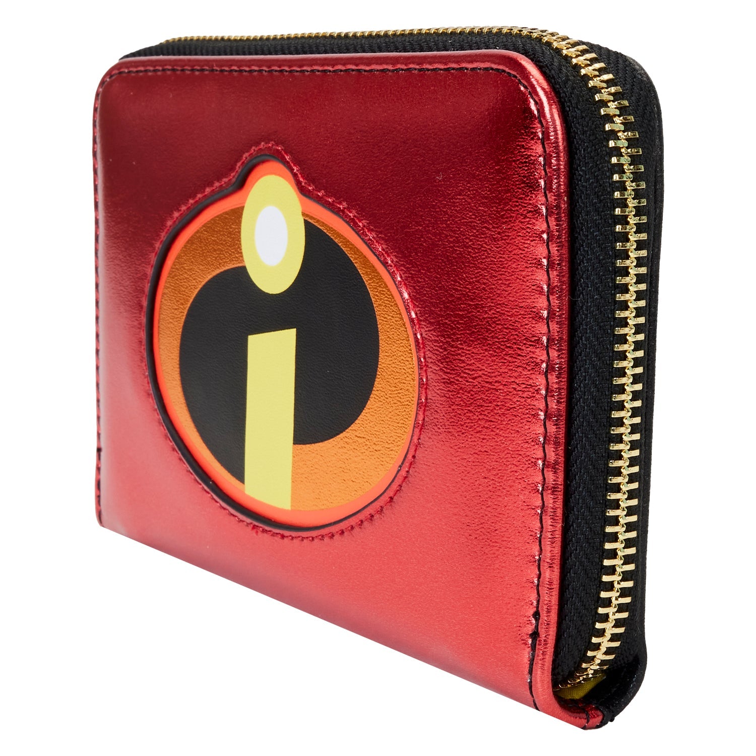 Loungefly x Pixar The Incredibles 20th Anniversary Metallic Cosplay Zip Around Wallet - GeekCore