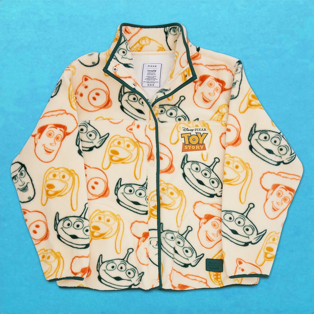 Loungefly x Pixar Toy Story 30th Anniversary Snap Front Jacket - GeekCore