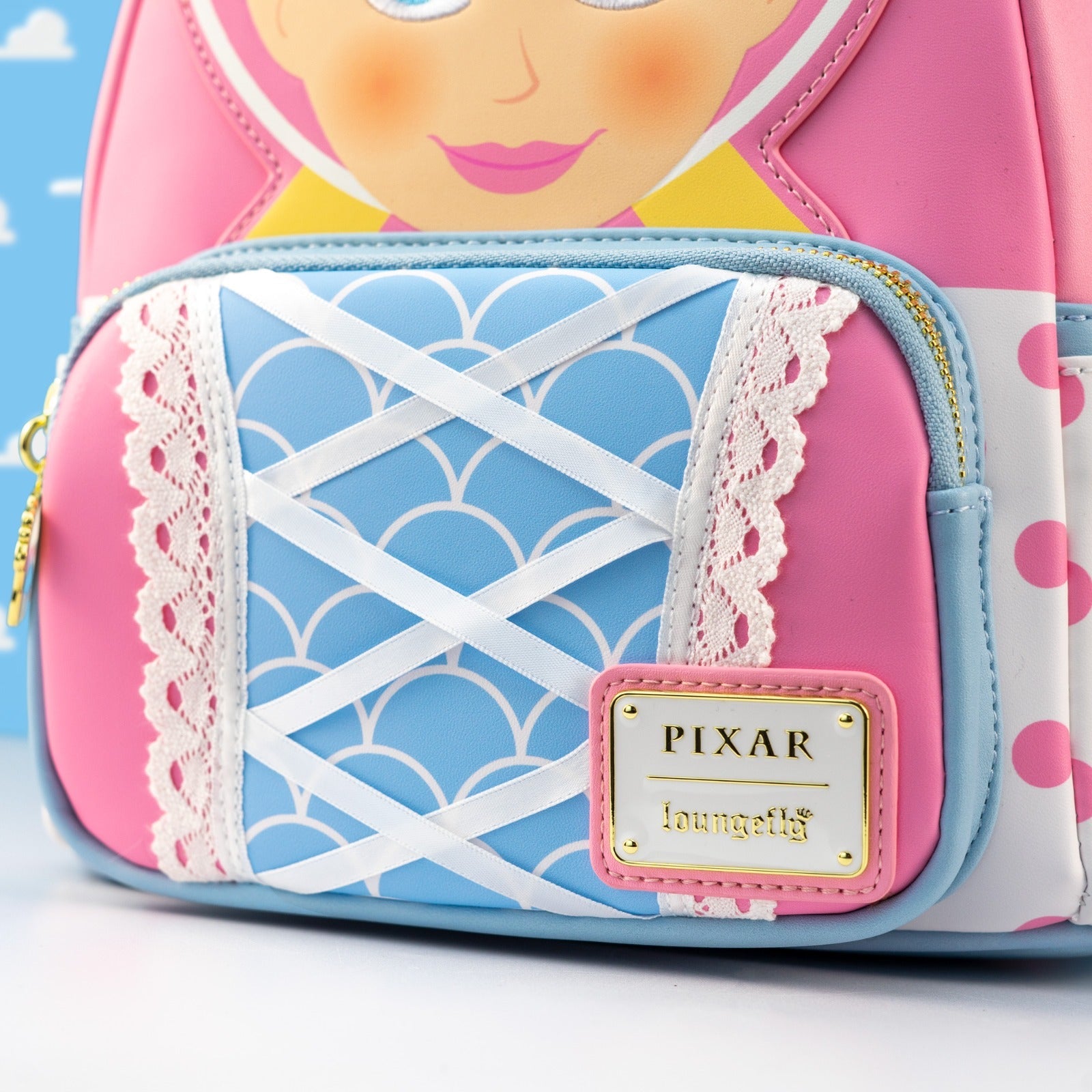 bo peep mini backpack Loungefly x Pixar Toy Story Bo Peep Cosplay Mini Backpack – GeekCore
