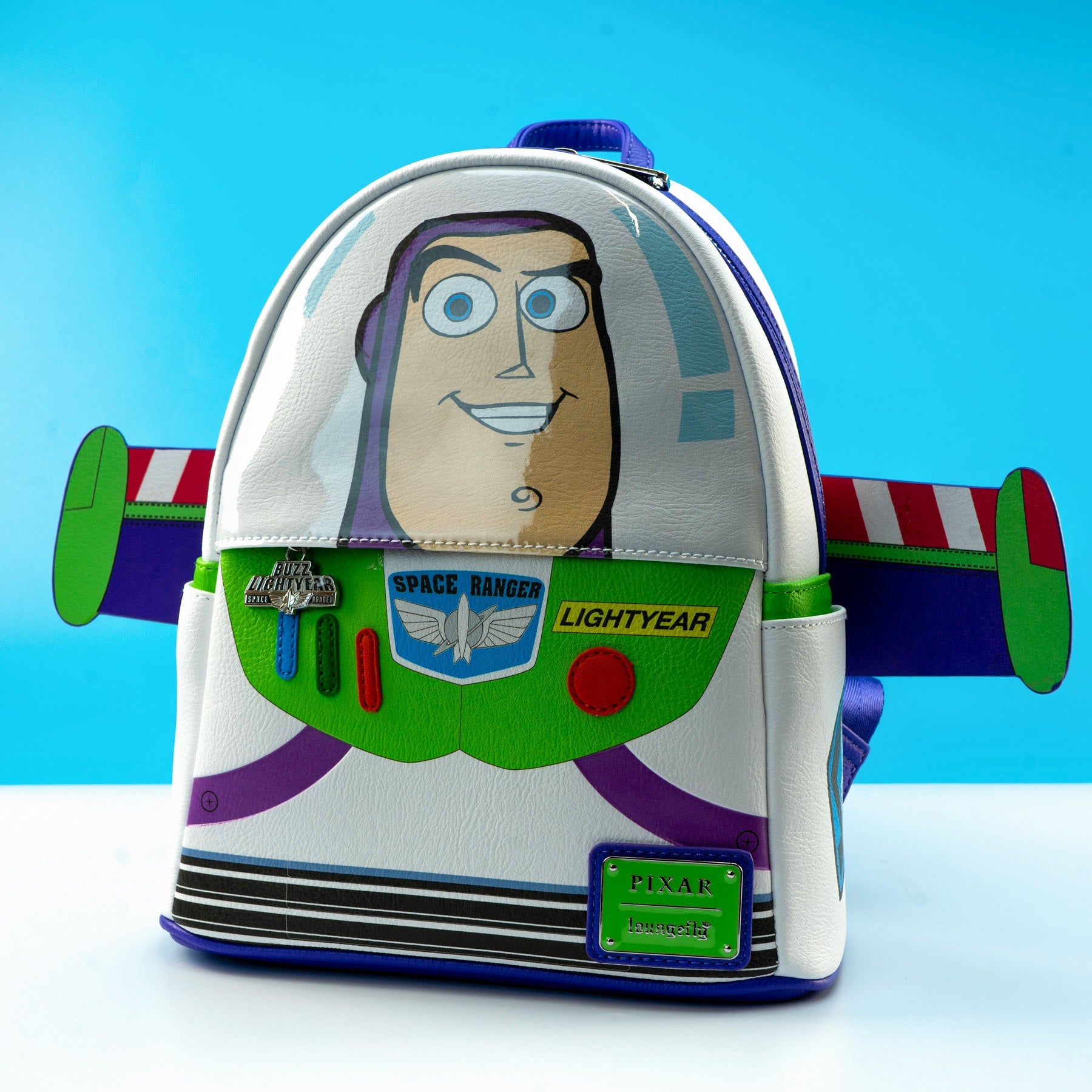 buzz lightyear new mini backpack Loungefly x Pixar Toy Story Buzz Lightyear Cosplay Mini Backpack – GeekCore