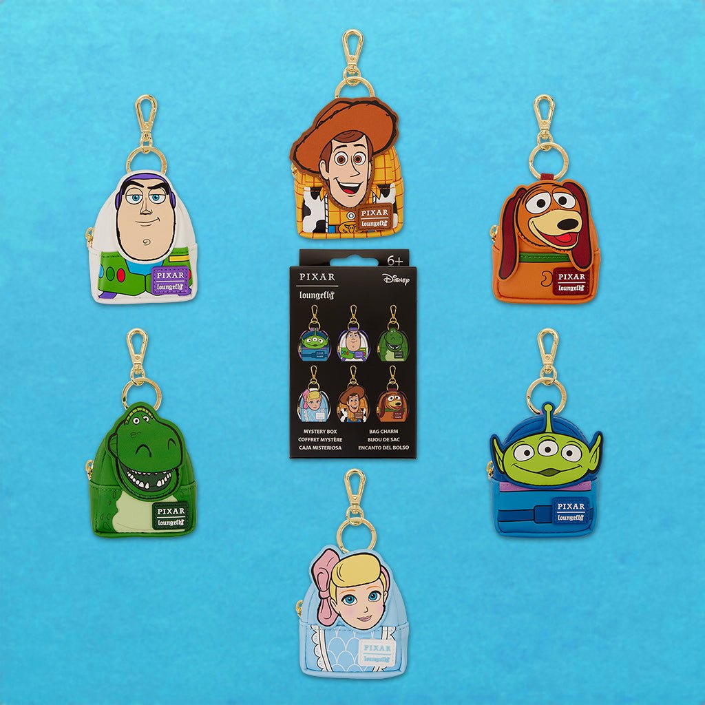 Loungefly x Pixar Toy Story Mystery Mini Backpack Bag Charms - GeekCore