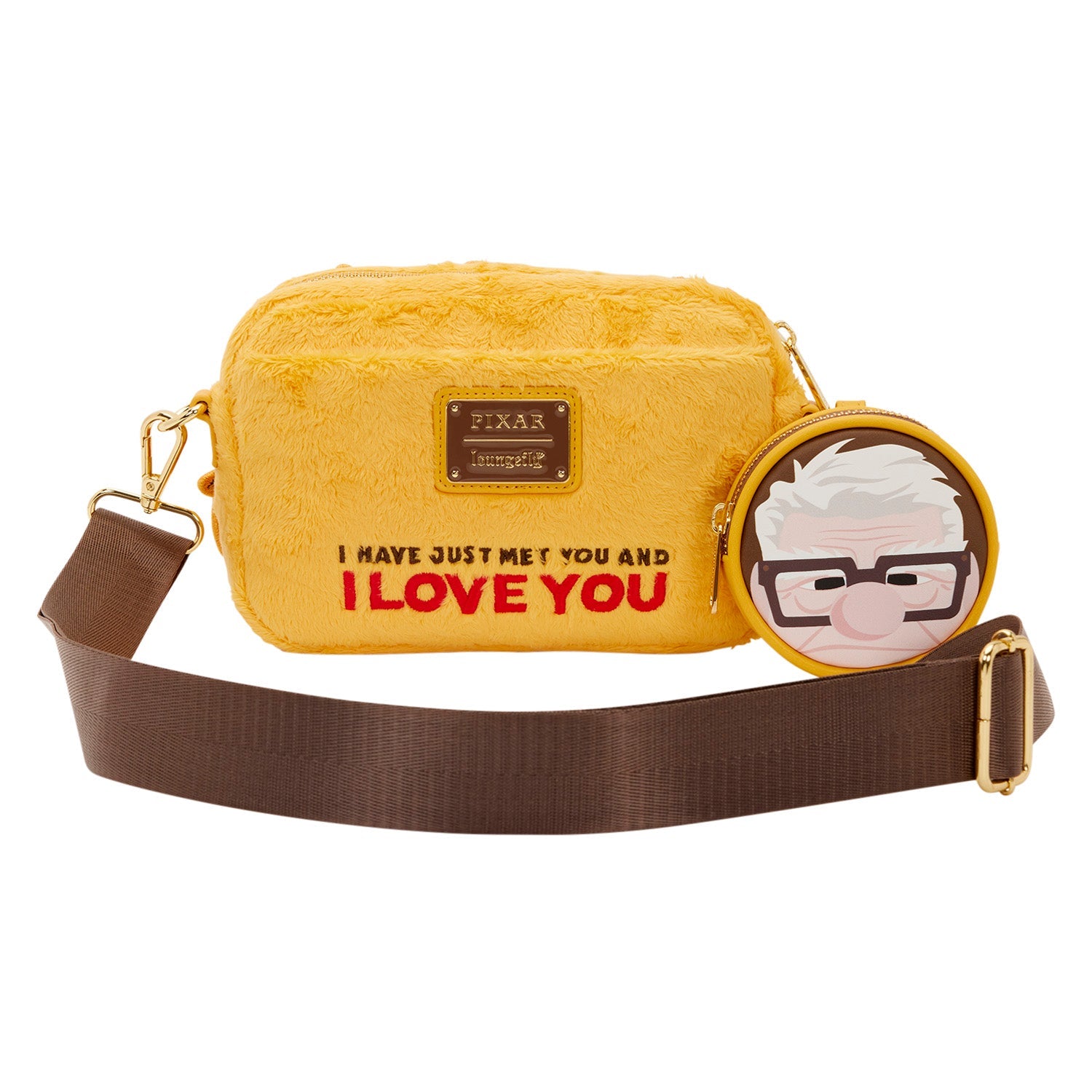 Loungefly x Pixar Up Dug Sling Crossbody Bag With Coin Bag - GeekCore
