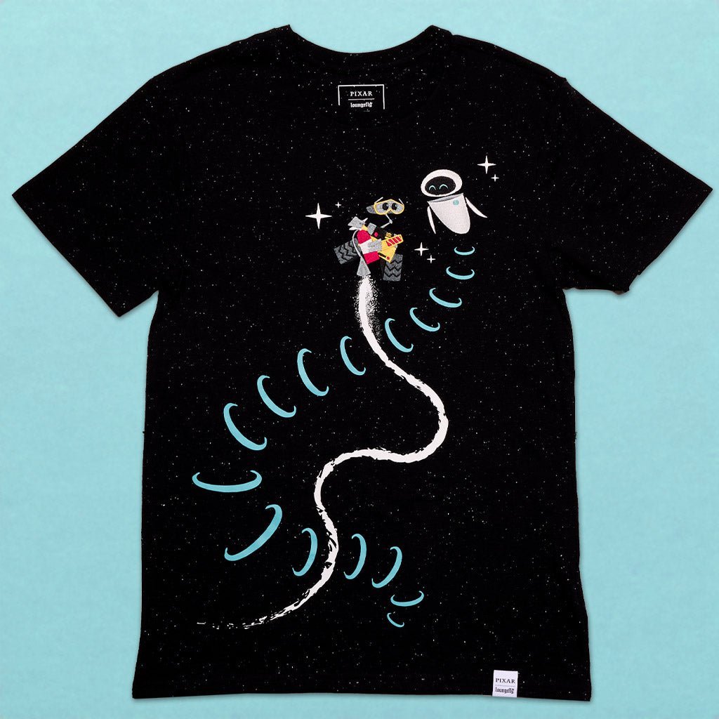 Loungefly x Pixar Wall - E & Eve Unisex Tee - GeekCore