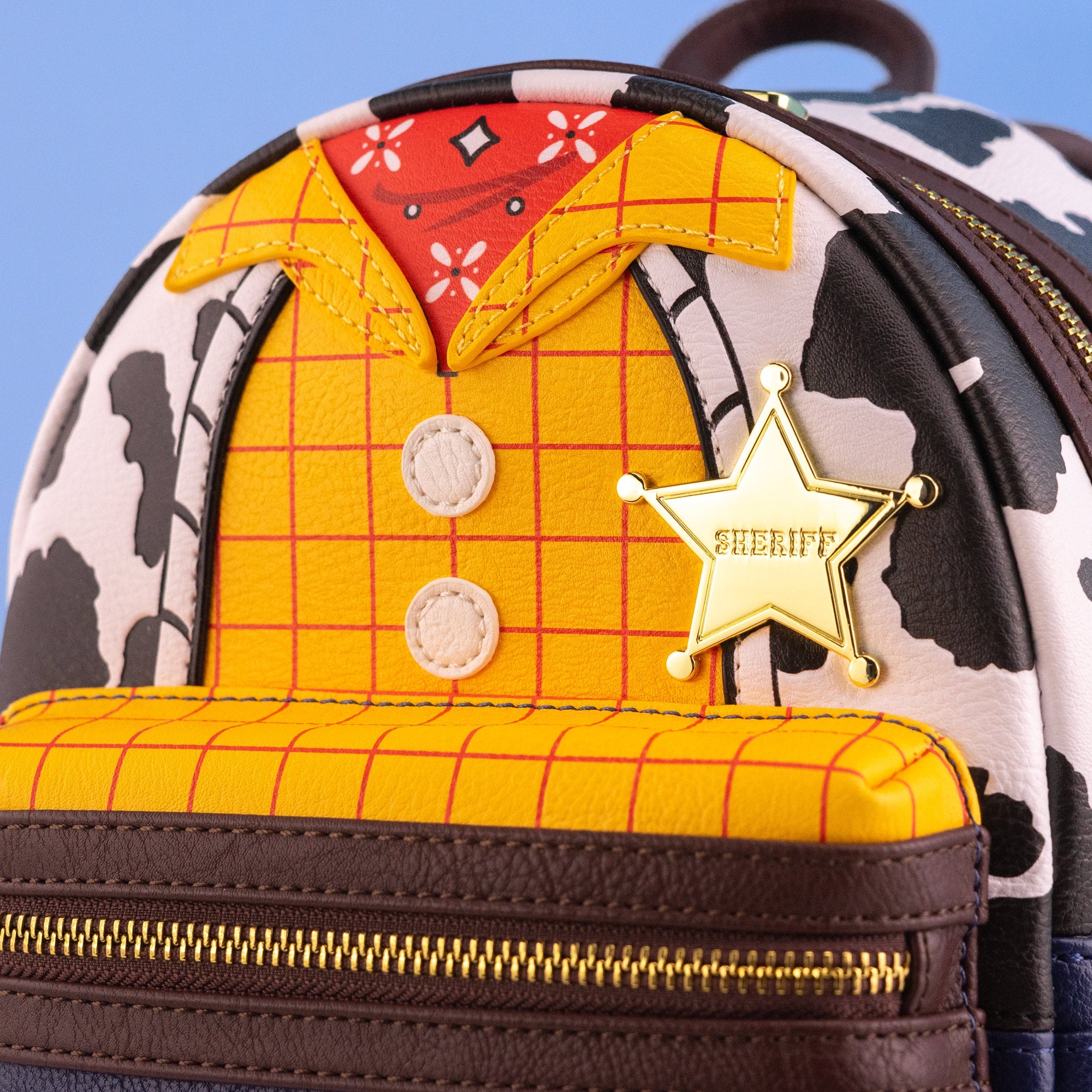 Loungefly x Pixar Woody Cosplay Mini Backpack – GeekCore