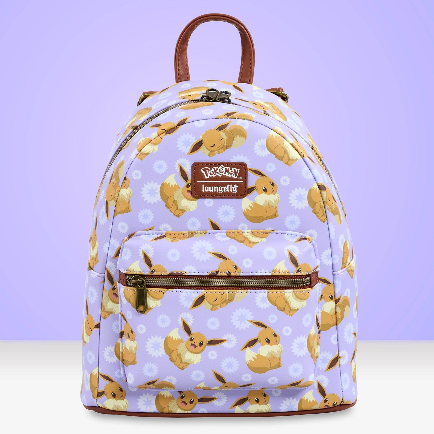 Loungefly x Pokemon Eevee AOP Mini Backpack - GeekCore