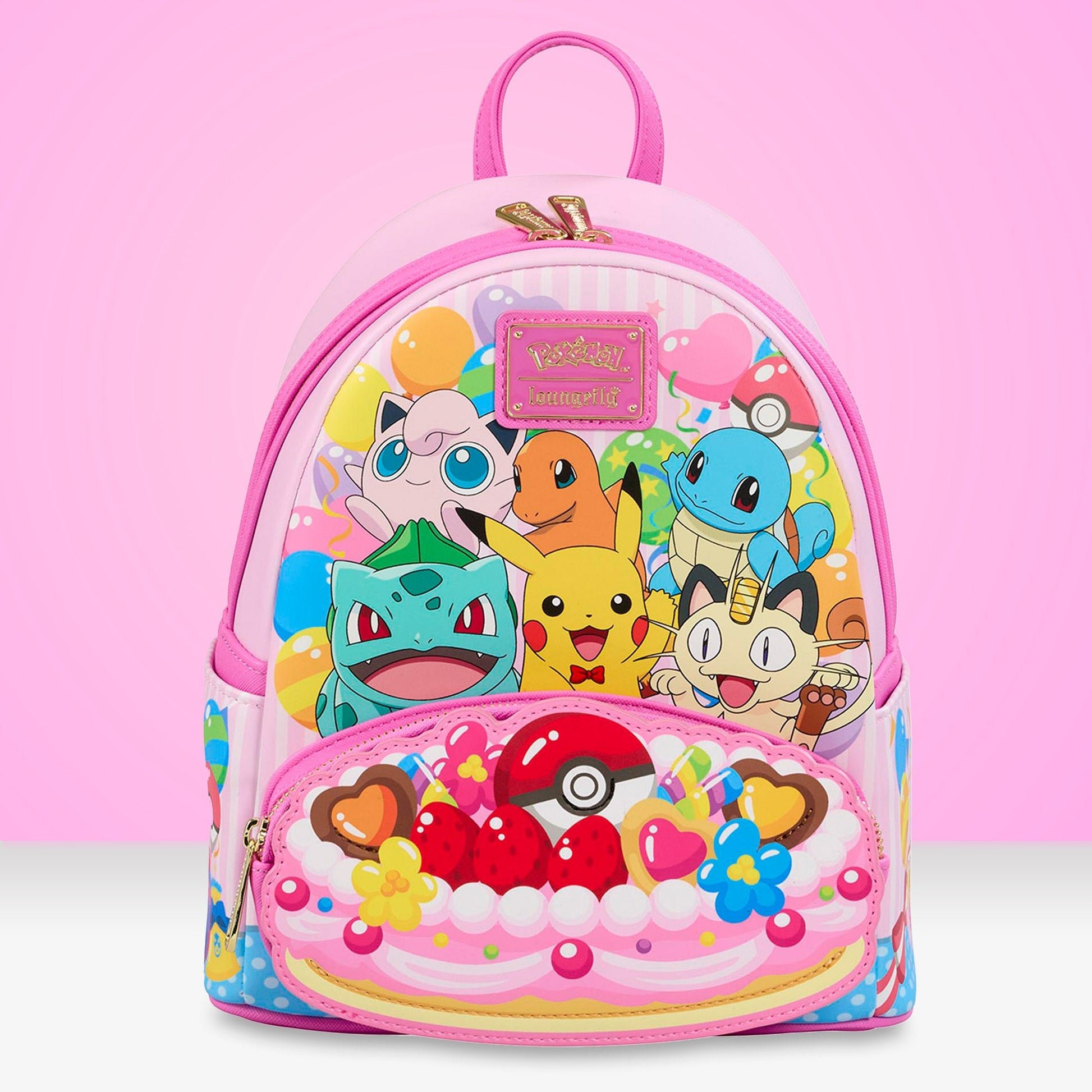 Loungefly x Pokemon Friends Party Mini Backpack - GeekCore