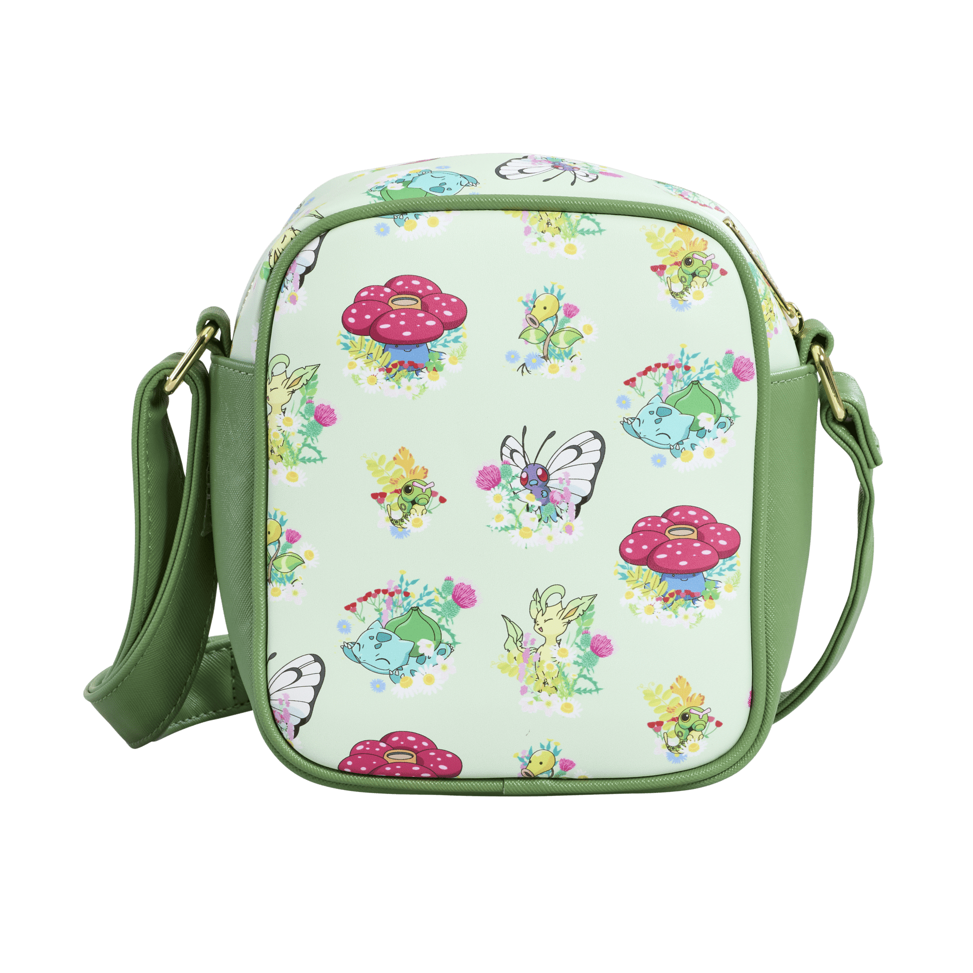 Loungefly x Pokemon Grass Type Crossbody Bag - GeekCore
