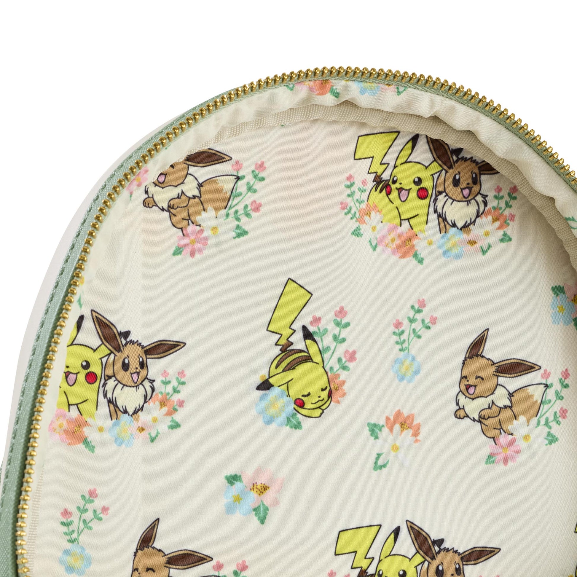 Loungefly x Pokemon Pikachu & Eevee Floral Mini Backpack - GeekCore