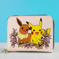 Loungefly x Pokemon Pikachu & Eevee Floral Pokeball Wallet - GeekCore