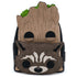 Loungefly x Pop! Marvel GotG Groot & Rocket Mini Backpack - GeekCore