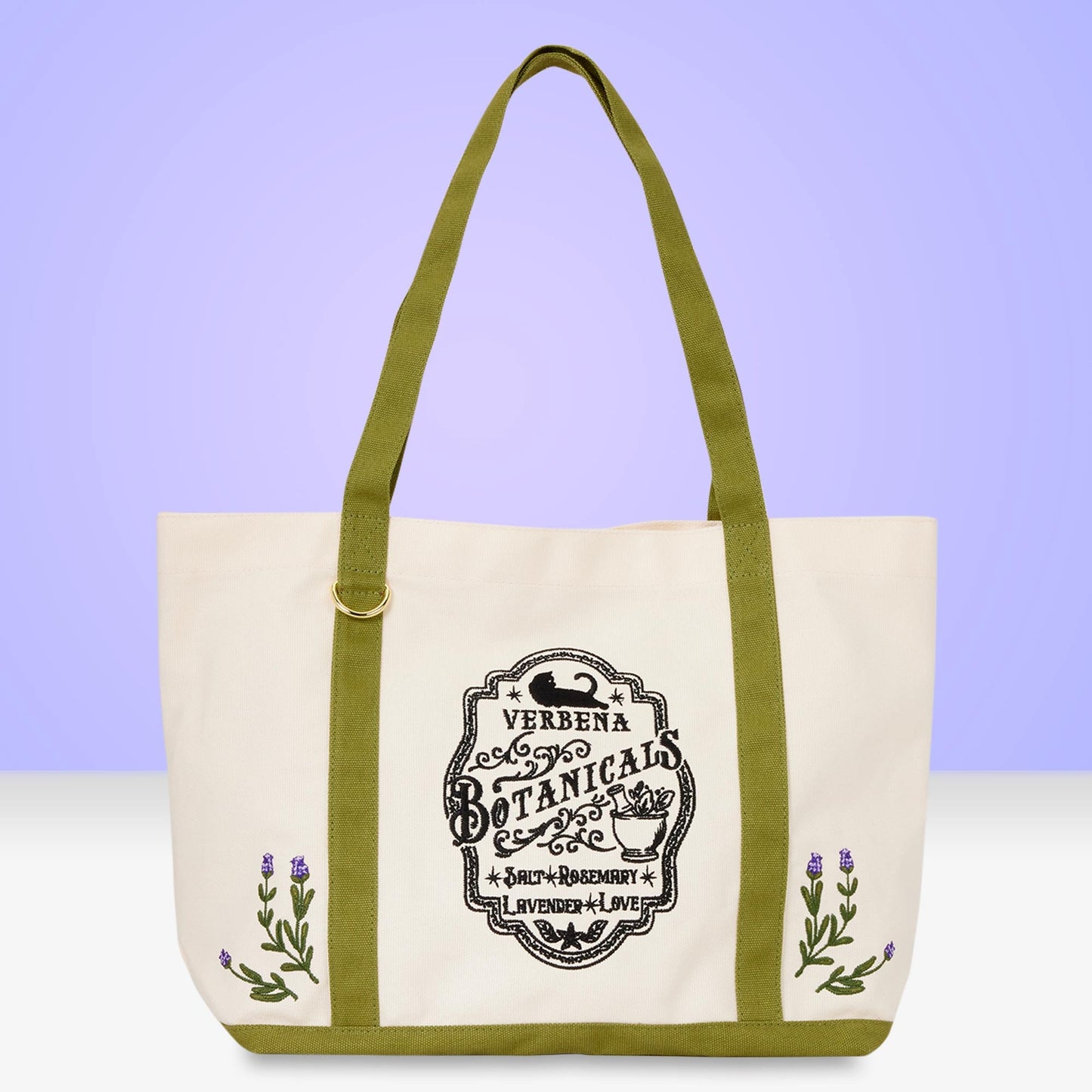 Loungefly x Practical Magic Owens Sisters Apothecary Canvas Tote Bag - GeekCore