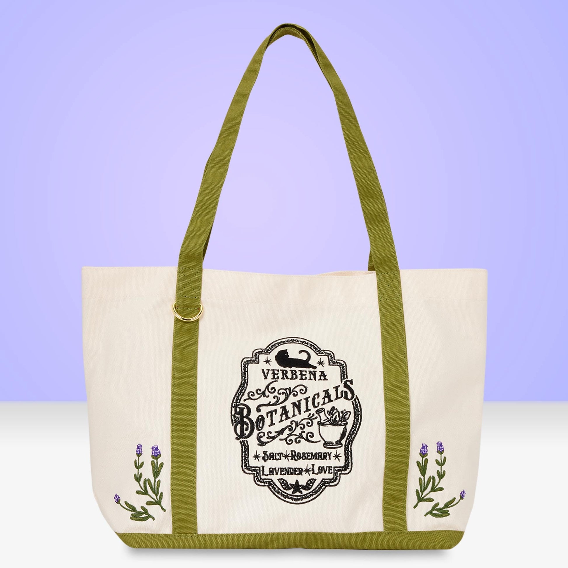 Loungefly x Practical Magic Owens Sisters Apothecary Canvas Tote Bag - GeekCore