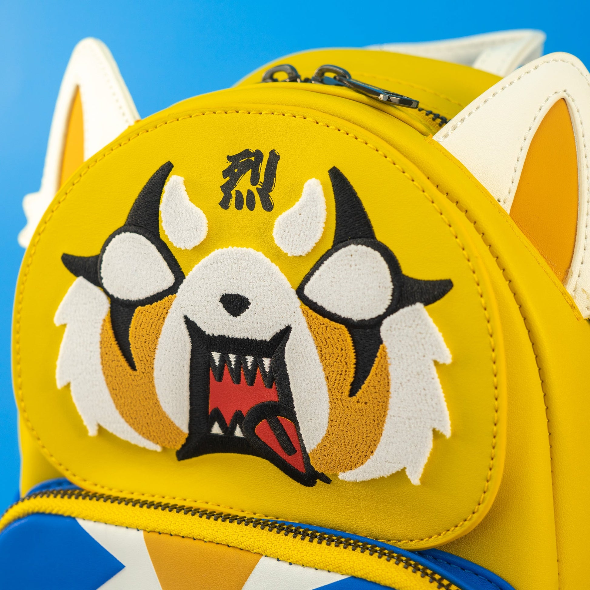 aggretsuko loungefly mini backpack Loungefly x Sanrio Aggretsuko Two Face Cosplay Mini Backpack – GeekCore