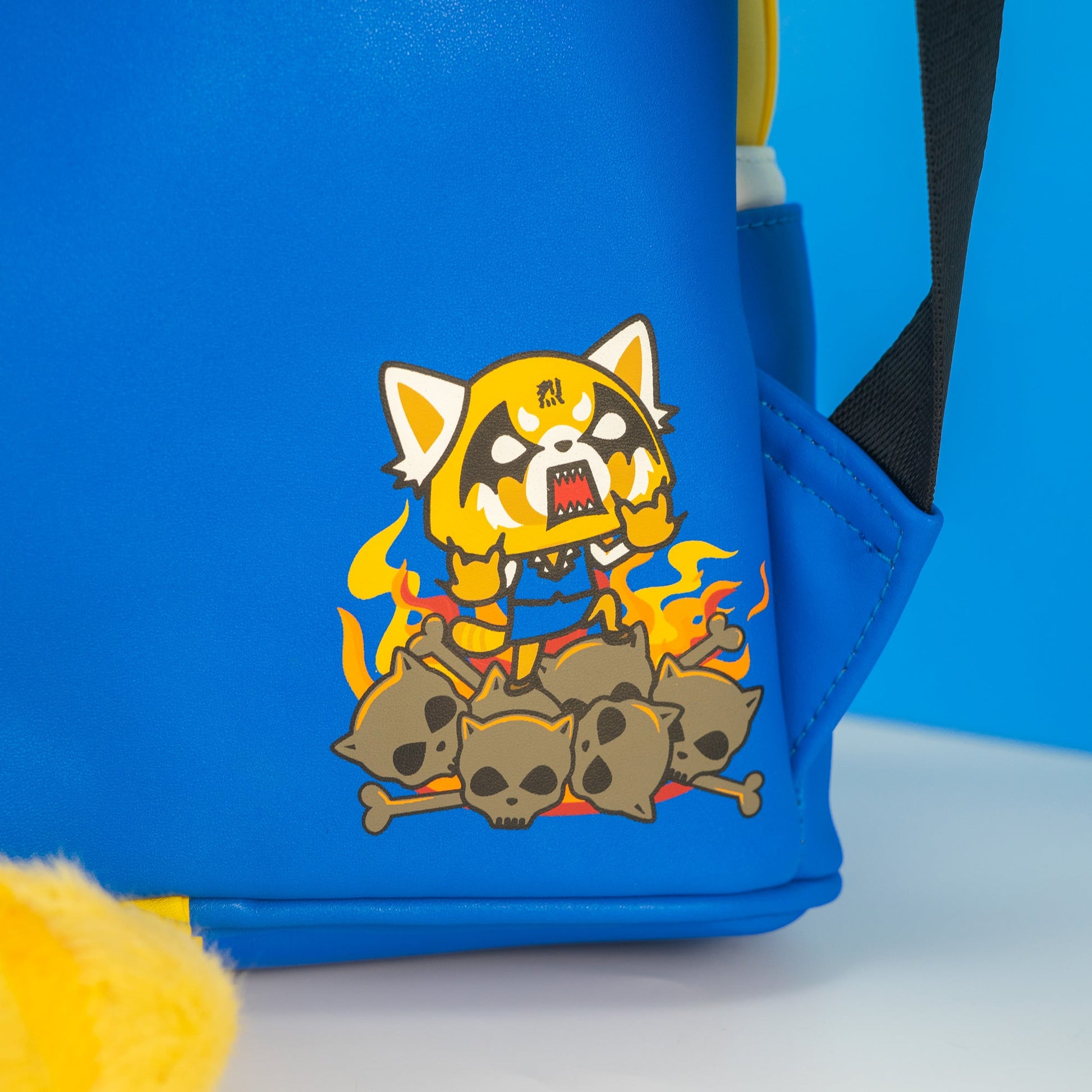 aggretsuko mini backpack Loungefly x Sanrio Aggretsuko Two Face Cosplay Mini Backpack – GeekCore