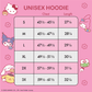Loungefly x Sanrio & Friends Colour Block Unisex Hoodie - GeekCore