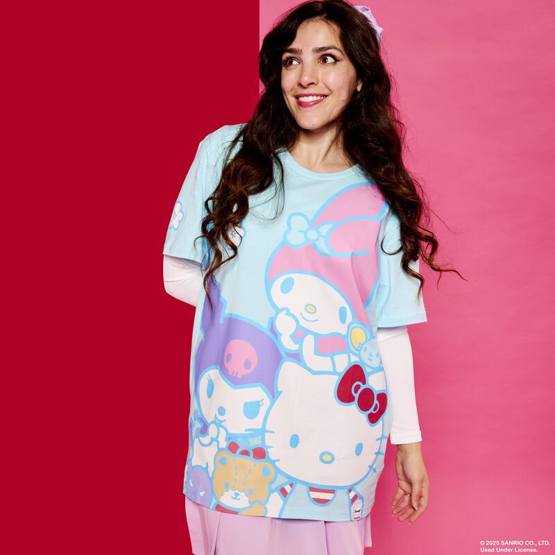Loungefly x Sanrio & Friends Unisex Tee - GeekCore