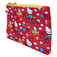 Loungefly x Sanrio Hello Kitty 50th Anniversary Classic AOP Wristlet Wallet - GeekCore