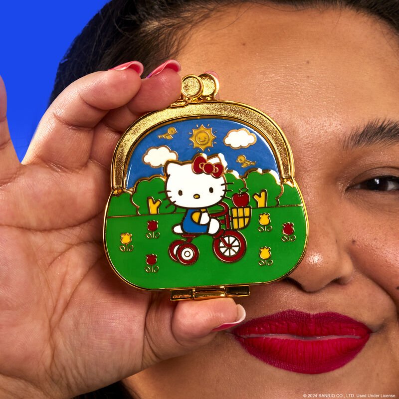 Loungefly x Sanrio Hello Kitty 50th Anniversary Coin Bag 3 Inch Pin - GeekCore