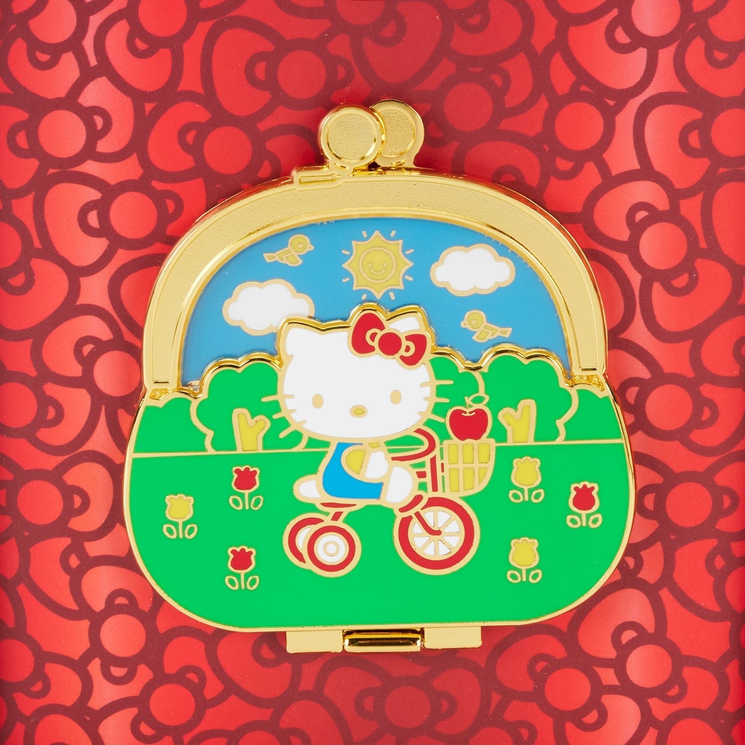 Loungefly x Sanrio Hello Kitty 50th Anniversary Coin Bag 3 Inch Pin - GeekCore