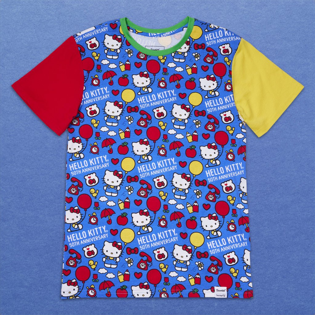 Loungefly x Sanrio Hello Kitty 50th Anniversary Unisex T - Shirt - GeekCore