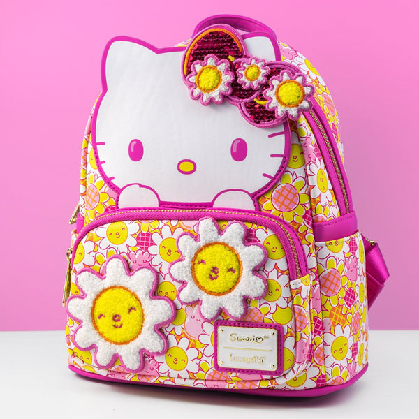 Loungefly Sanrio Hello Kitty Floral Backpack Loungefly Sanrio Hello Kitty Sunshine Floral Cosplay Mini  main image 2