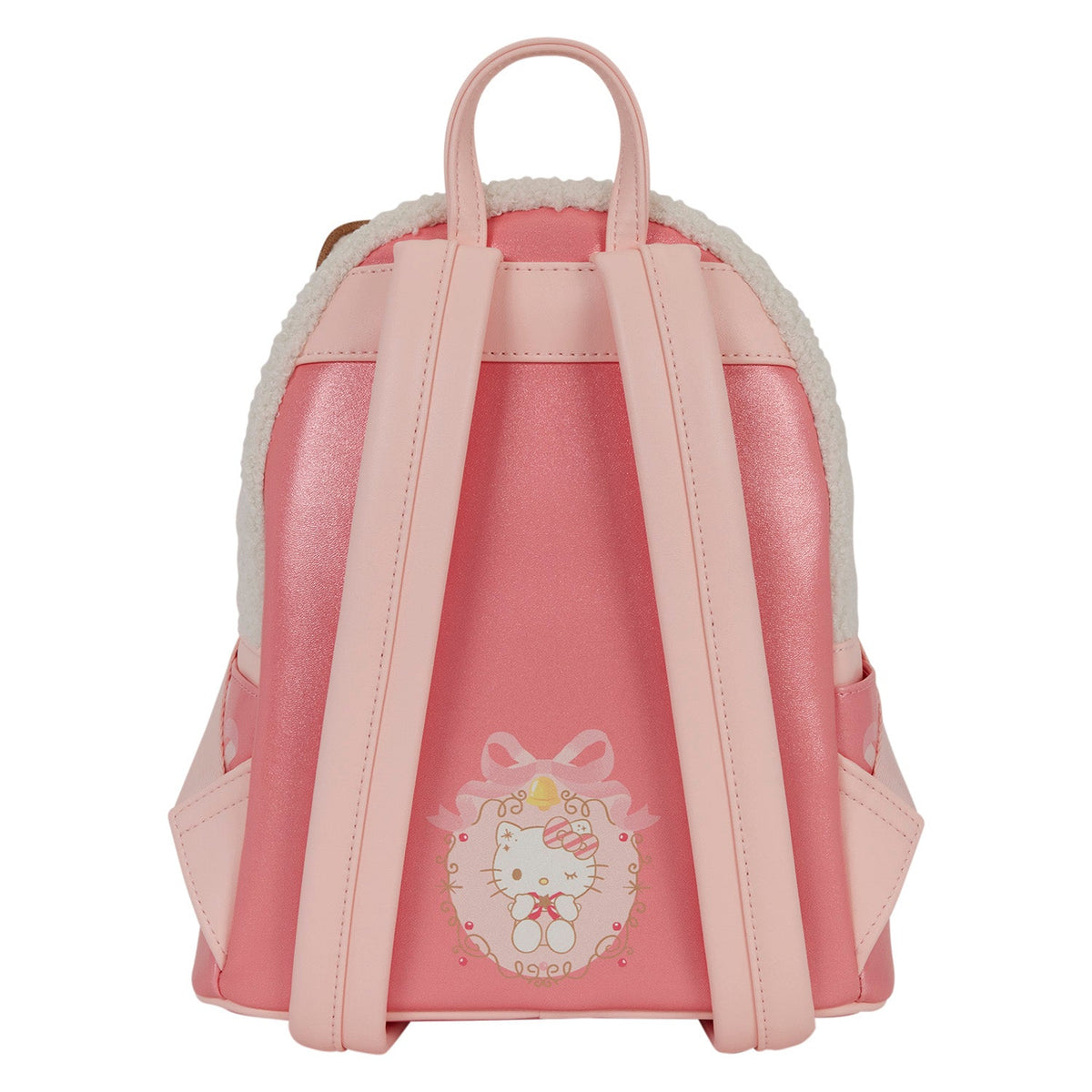 Loungefly x Sanrio Hello Kitty Holiday Plush & Glitter Cosplay Mini Backpack - GeekCore