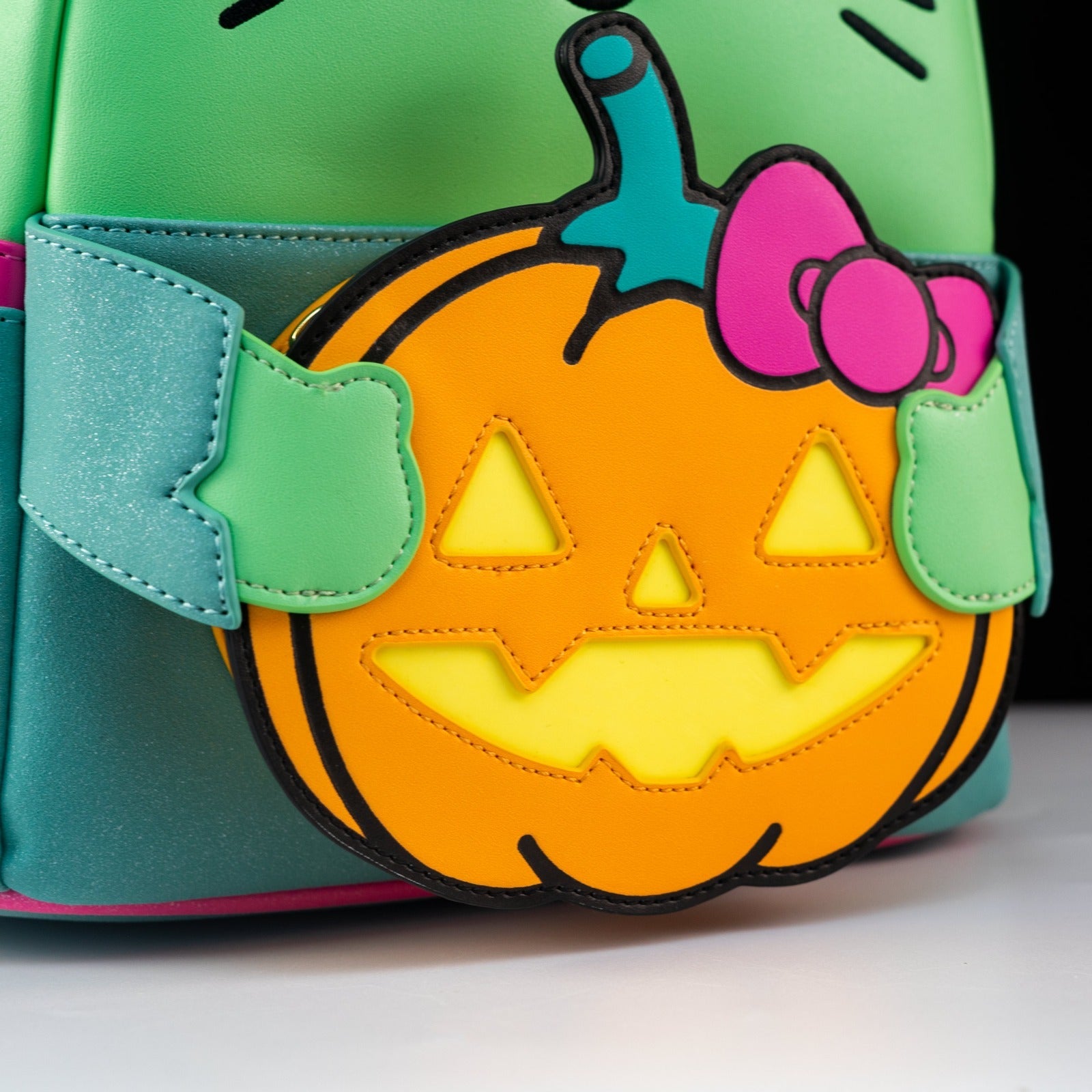 Loungefly x Sanrio Hello Kitty Zombie Pumpkin Cosplay Mini Backpack GeekCore Loungefly x Sanrio Hello Kitty Zombie Pumpkin Cosplay Mini Backpack GeekCore