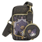 Loungefly x Sanrio Kuromi 20th Anniversary Cell Phone Crossbody Bag with Coin Bag - GeekCore