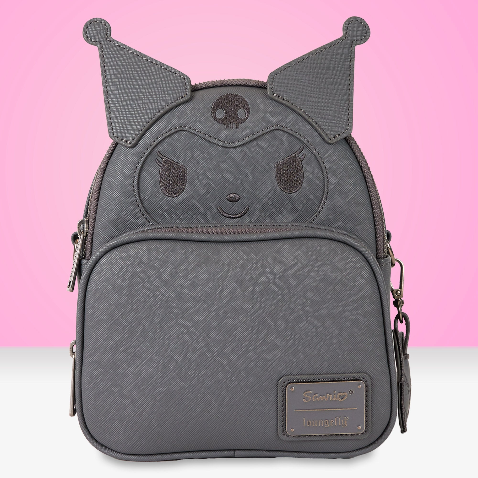 Loungefly x Sanrio Kuromi Convertible Mini Backback - GeekCore