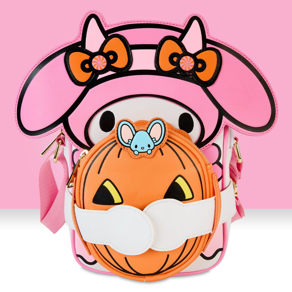 Loungefly x Sanrio My Melodi Devil Crossbuddies Bag - GeekCore