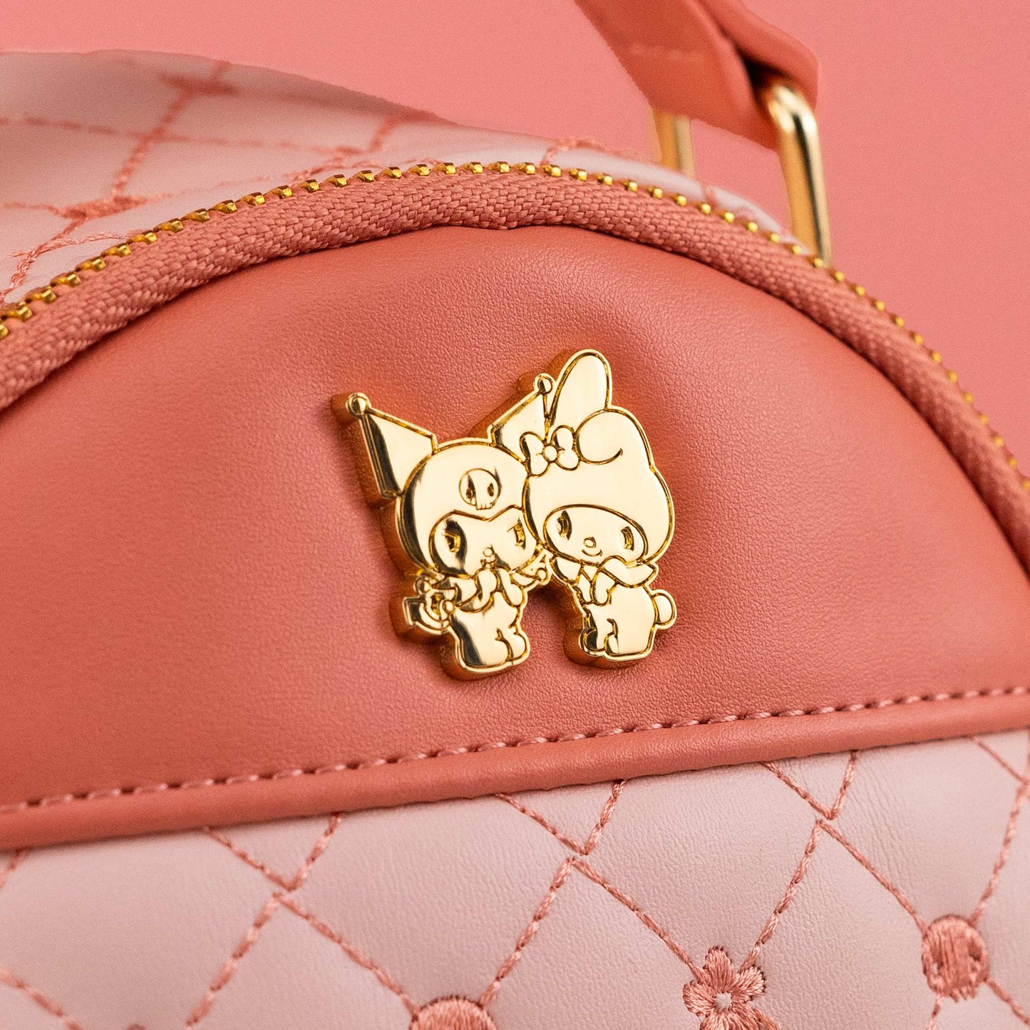 Loungefly x Sanrio My Melody and Sidekicks Quilted Ultra Mini Backpack - GeekCore