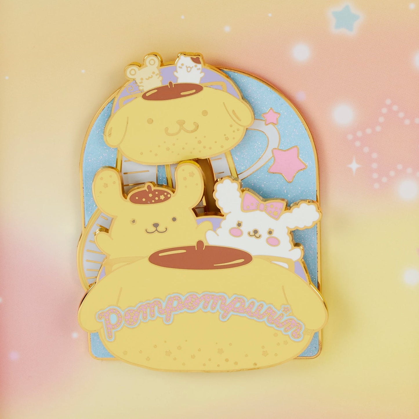 Loungefly x Sanrio Pompompurin Carnival Ride 3 Inch Pin - GeekCore