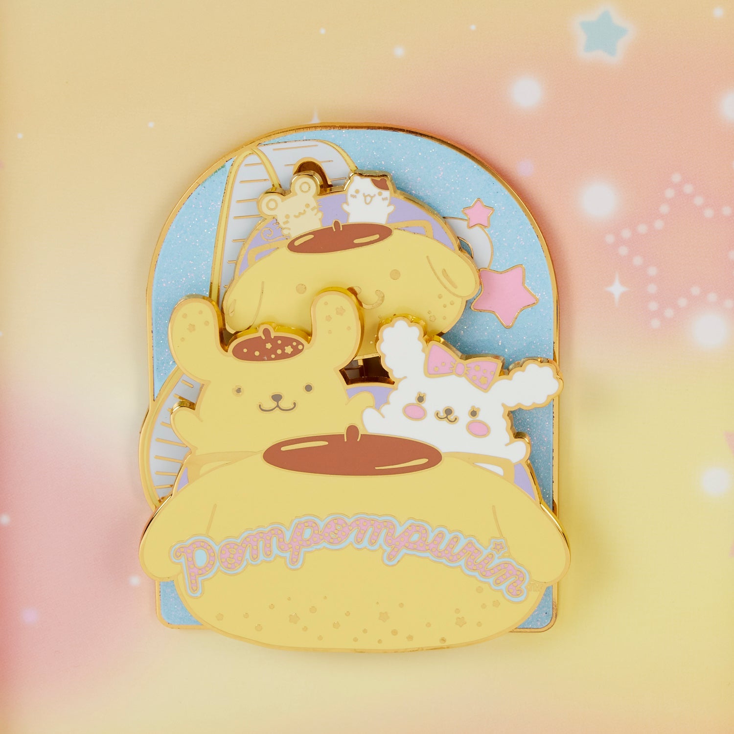 Loungefly x Sanrio Pompompurin Carnival Ride 3 Inch Pin - GeekCore