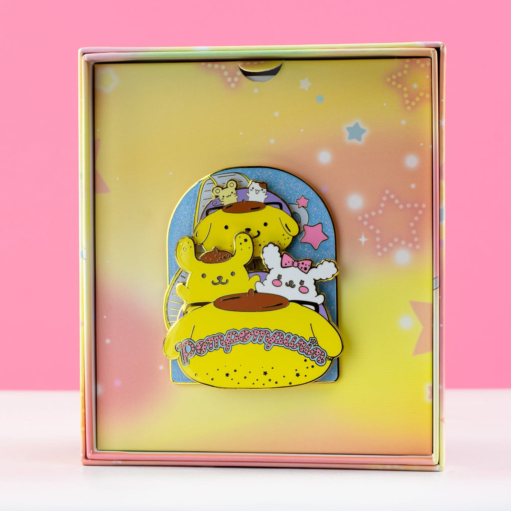 Loungefly x Sanrio Pompompurin Carnival Ride 3 Inch Pin - GeekCore