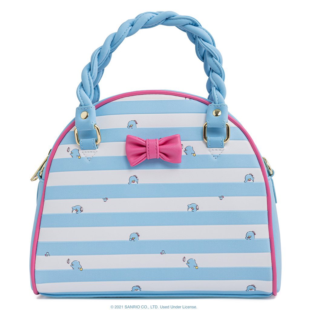 Loungefly x Sanrio Tuxedo Sam Striped Handbag - GeekCore