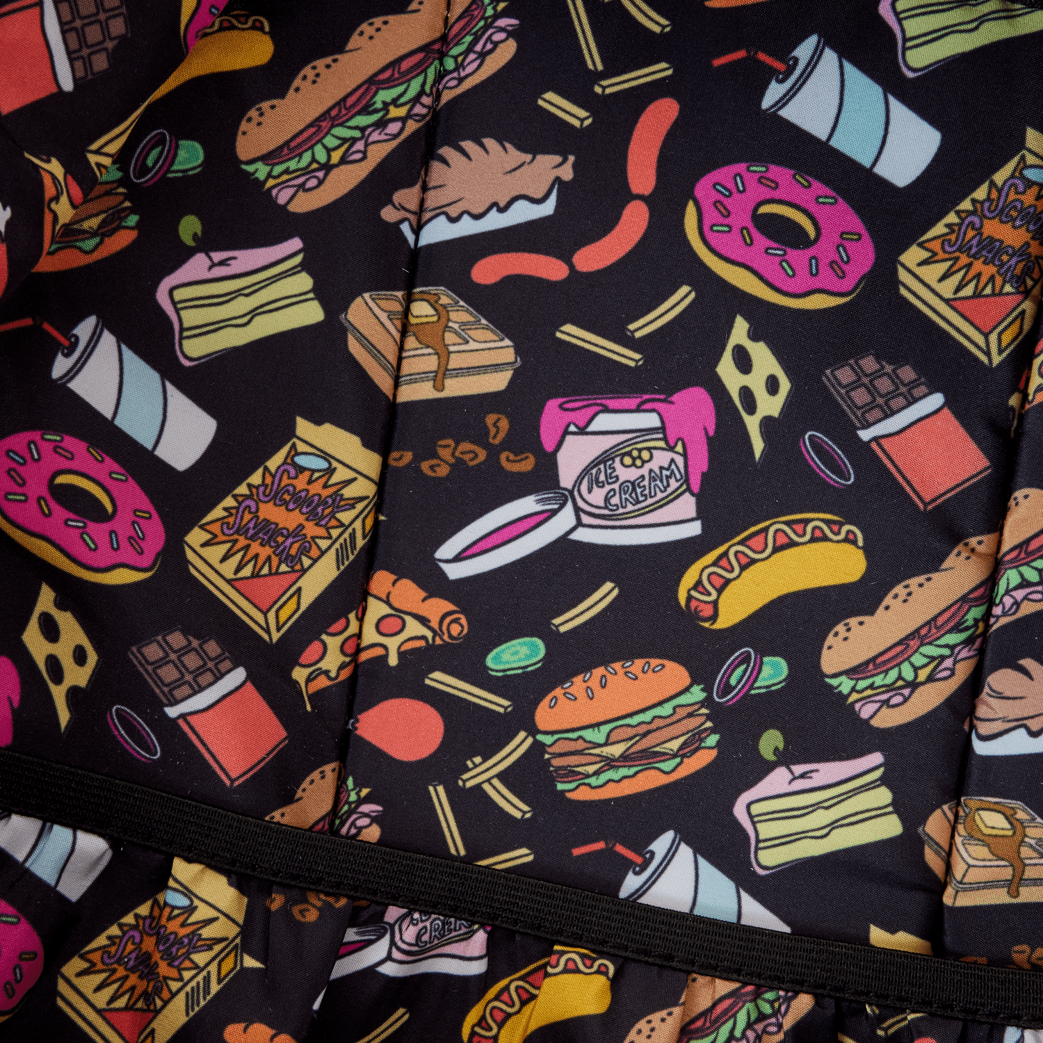 Loungefly x Scooby Doo Munchies AOP Full Size Nylon Backpack - GeekCore