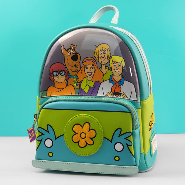 Mini sac à dos Loungefly Scooby Doo Munchies double sangle neuf avec