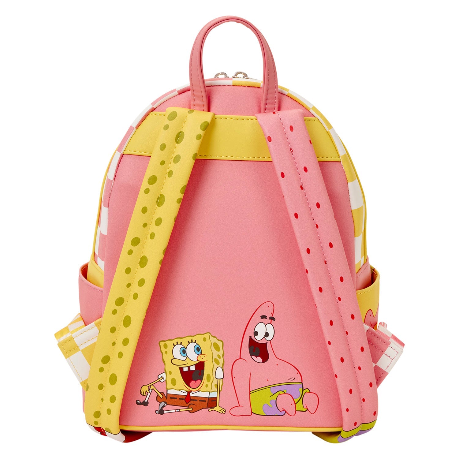 Loungefly x Spongebob Squarepants & Patrick Star Checkered Mini Backpack - GeekCore